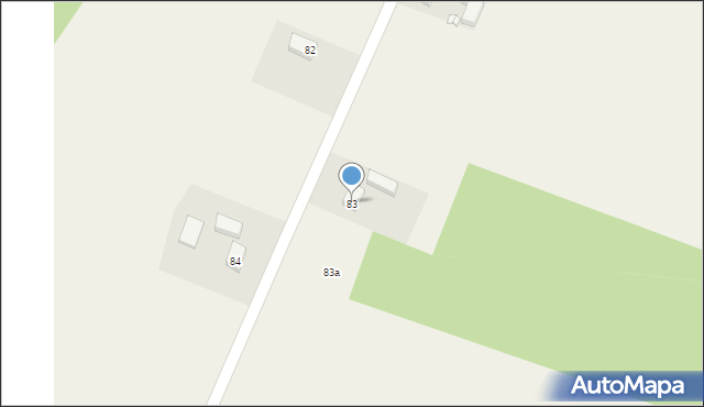 Breń, Breń, 83, mapa Breń