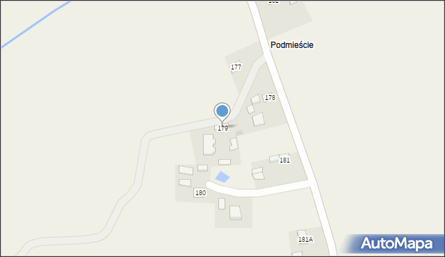 Breń Osuchowski, Breń Osuchowski, 179, mapa Breń Osuchowski