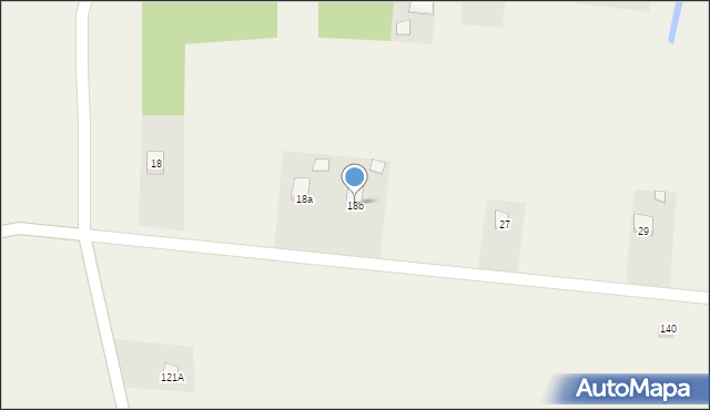 Breń Osuchowski, Breń Osuchowski, 18b, mapa Breń Osuchowski