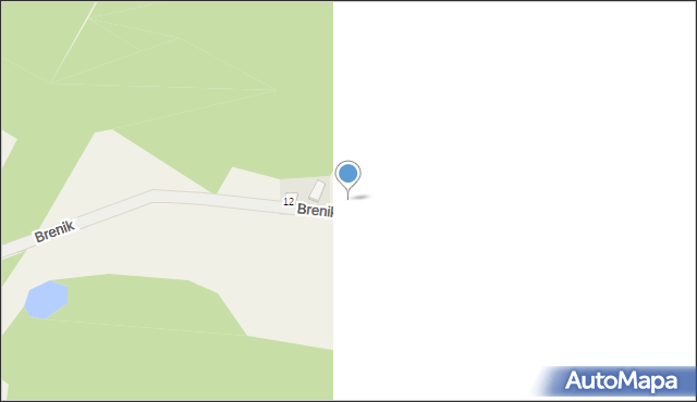 Brenik, Brenik, 11, mapa Brenik
