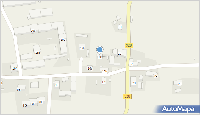 Brochocin, Brochocin, 18, mapa Brochocin