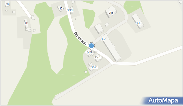 Brochocin, Brochocin, 35b/2, mapa Brochocin