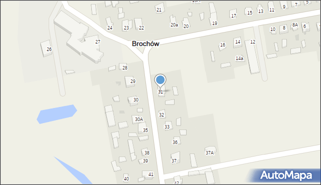 Brochów, Brochów, 31, mapa Brochów