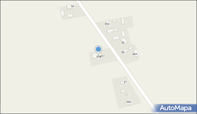 Brochów, Brochów, 97B, mapa Brochów
