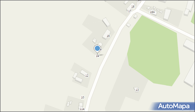 Bród, Bród, 14, mapa Bród