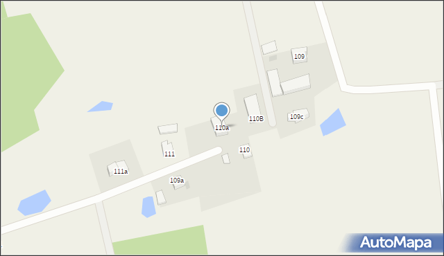 Brodnica Górna, Brodnica Górna, 110a, mapa Brodnica Górna