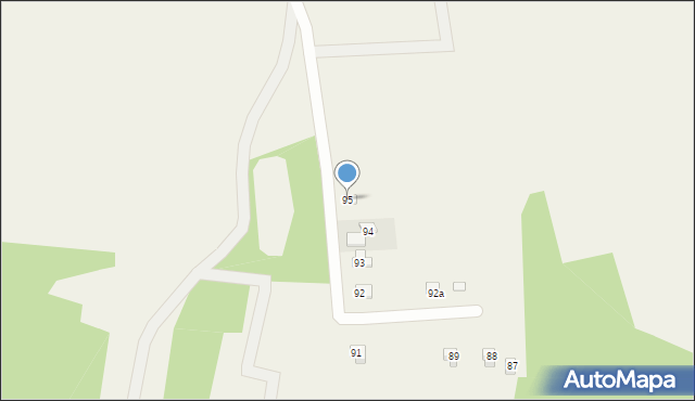 Brodnica Górna, Brodnica Górna, 95, mapa Brodnica Górna