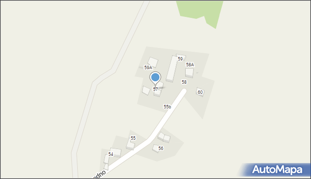 Brodno, Brodno, 57, mapa Brodno