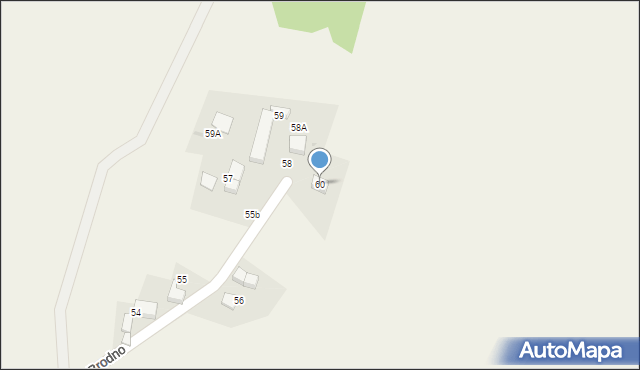 Brodno, Brodno, 60, mapa Brodno