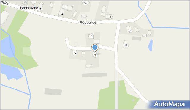 Brodowice, Brodowice, 7g, mapa Brodowice