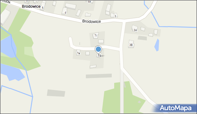 Brodowice, Brodowice, 7h, mapa Brodowice
