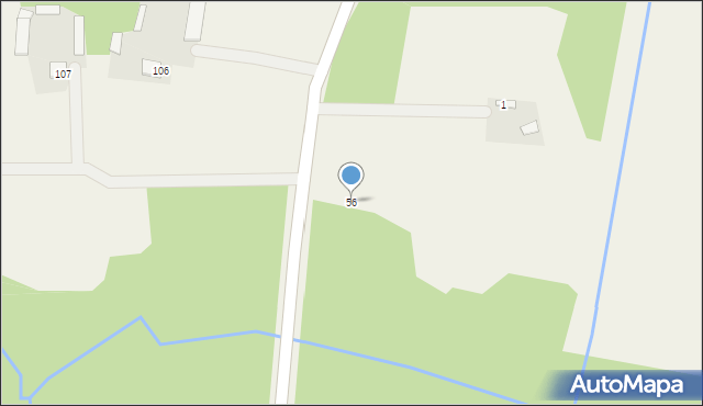 Brodowo, Brodowo, 56, mapa Brodowo