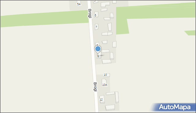Brogi, Brogi, 9, mapa Brogi