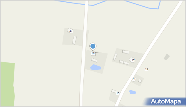 Bromierz, Bromierz, 16, mapa Bromierz