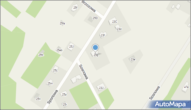 Brończany, Brończany, 23g, mapa Brończany