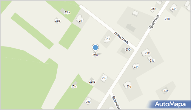 Brończany, Brończany, 25fa, mapa Brończany