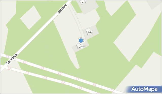 Brończany, Brończany, 27f, mapa Brończany