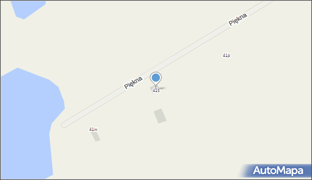 Brończany, Brończany, 41s, mapa Brończany