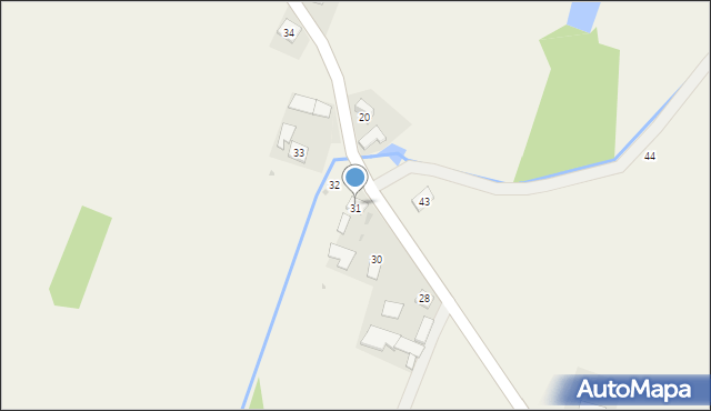 Brończyce, Brończyce, 31, mapa Brończyce