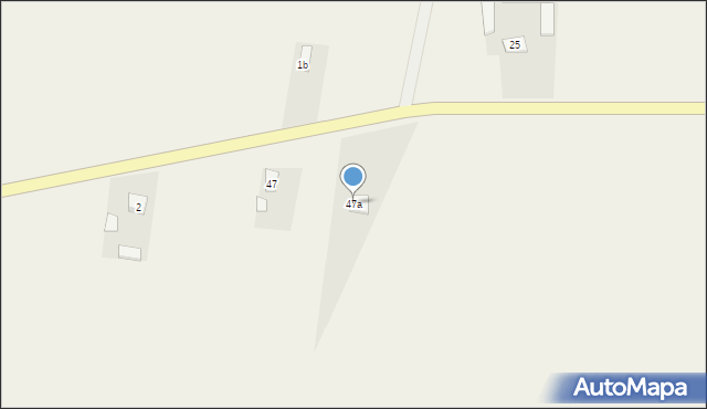 Brończyn, Brończyn, 47a, mapa Brończyn