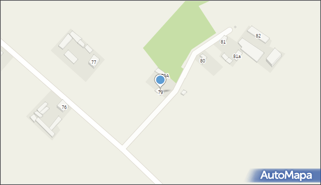 Bronice, Bronice, 79, mapa Bronice