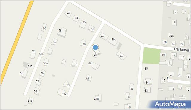 Broniewek, Broniewek, 41, mapa Broniewek