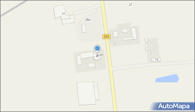 Broniewice, Broniewice, 28, mapa Broniewice