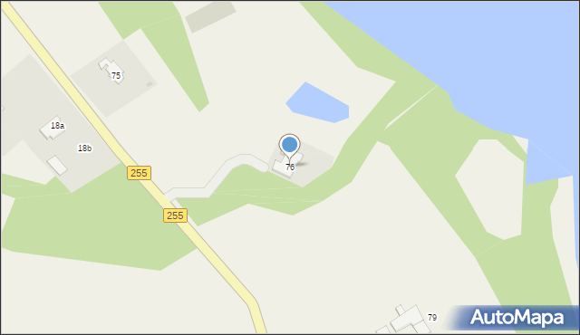 Broniewice, Broniewice, 76, mapa Broniewice