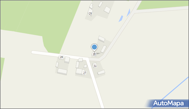 Broników, Broników, 30, mapa Broników