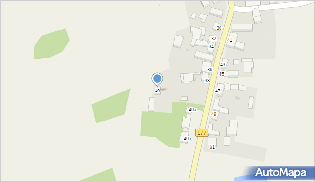 Bronikowo, Bronikowo, 40, mapa Bronikowo