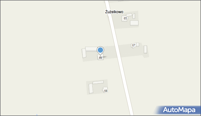 Bronisław, Bronisław, 66, mapa Bronisław