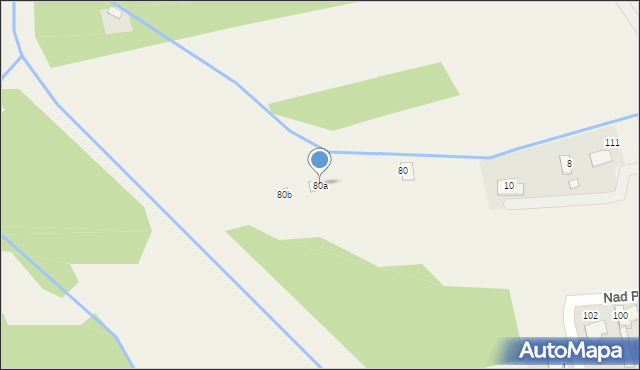 Bronisławów, Bronisławów, 80a, mapa Bronisławów