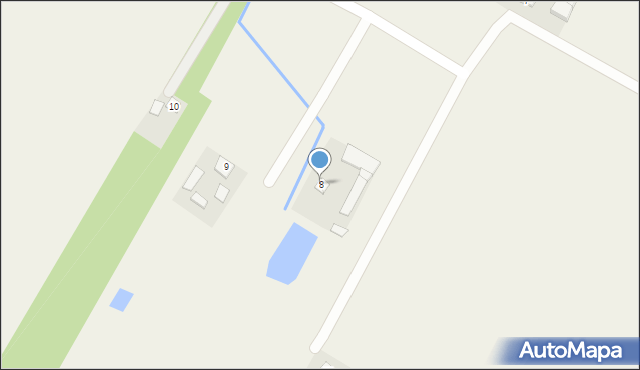 Bronisławów, Bronisławów, 8, mapa Bronisławów