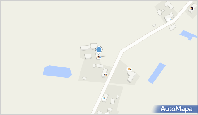 Bronisławowo, Bronisławowo, 56, mapa Bronisławowo