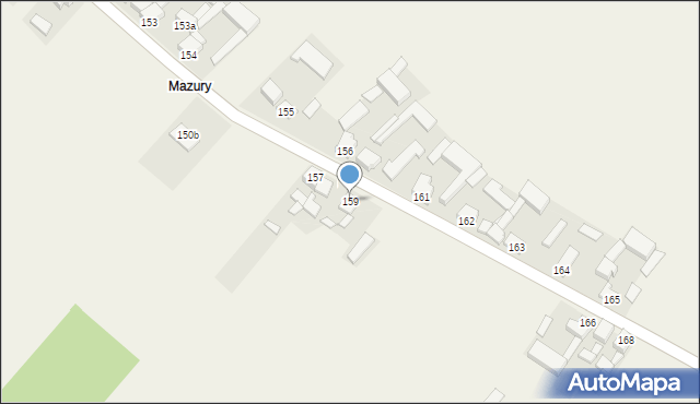 Broniszewice, Broniszewice, 159, mapa Broniszewice