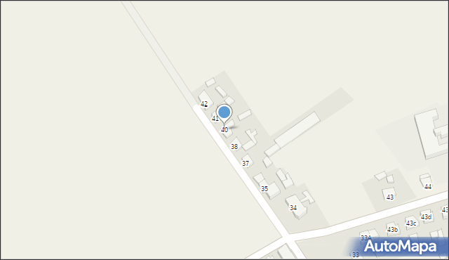 Broniszewice, Broniszewice, 40, mapa Broniszewice