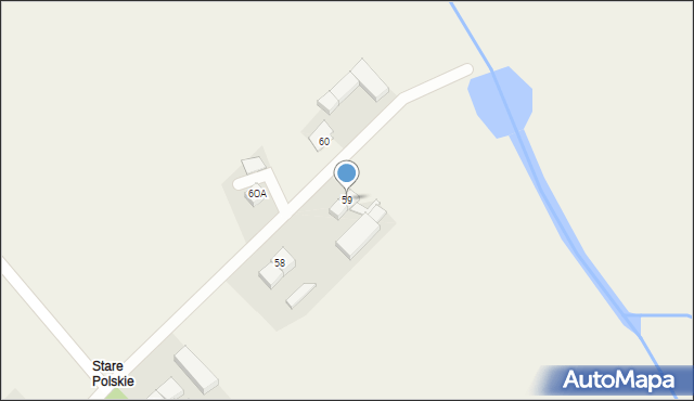 Broniszewice, Broniszewice, 59, mapa Broniszewice