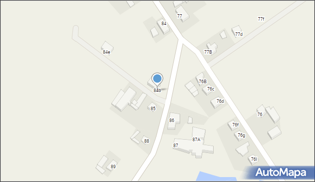 Broniszewice, Broniszewice, 84b, mapa Broniszewice