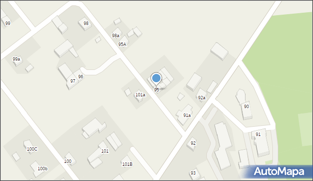 Broniszewice, Broniszewice, 95, mapa Broniszewice