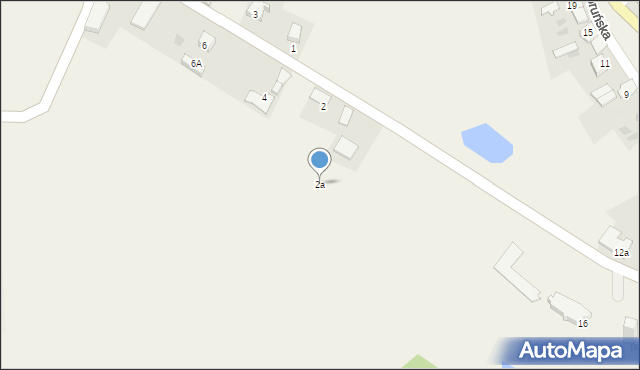 Broniszewo, Broniszewo, 2a, mapa Broniszewo