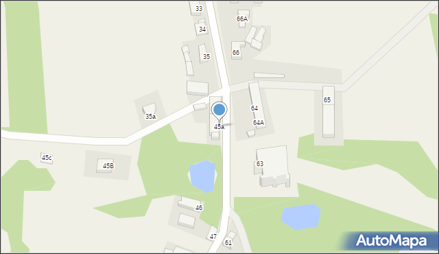 Broniszów, Broniszów, 45a, mapa Broniszów