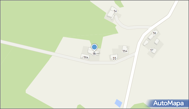 Broniszów, Broniszów, 56, mapa Broniszów