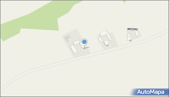 Broniszowice, Broniszowice, 43, mapa Broniszowice