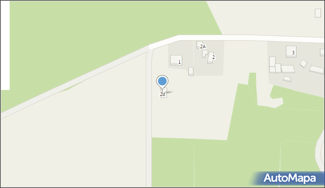 Bronków, Bronków, 2d, mapa Bronków