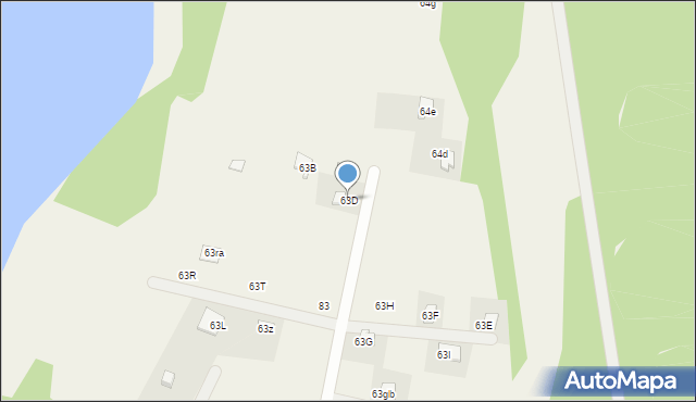 Bronków, Bronków, 63D, mapa Bronków