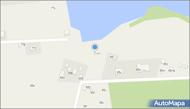 Bronków, Bronków, 65wb, mapa Bronków