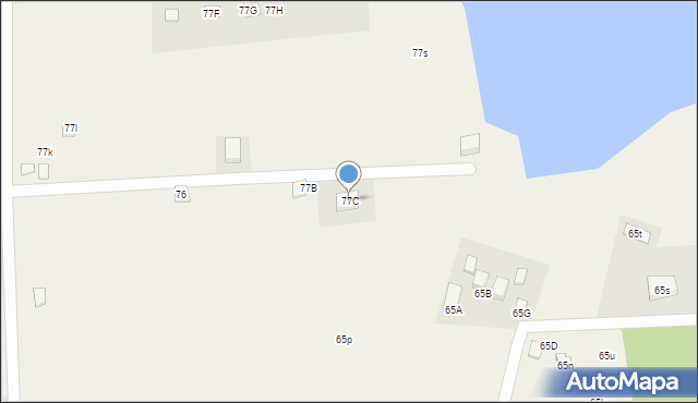 Bronków, Bronków, 77C, mapa Bronków