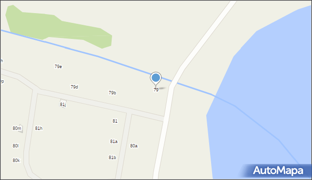 Bronków, Bronków, 79, mapa Bronków