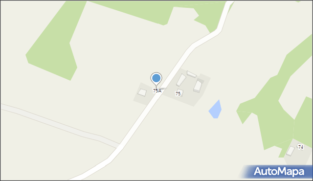 Bronkowice, Bronkowice, 75A, mapa Bronkowice