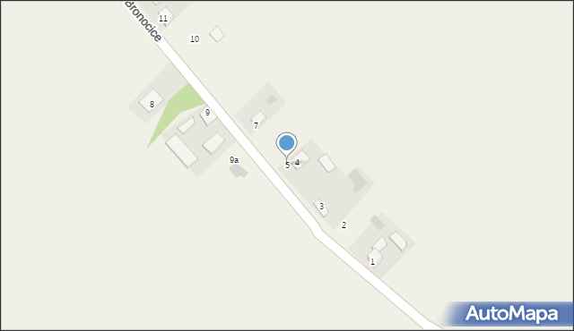 Bronocice, Bronocice, 5, mapa Bronocice